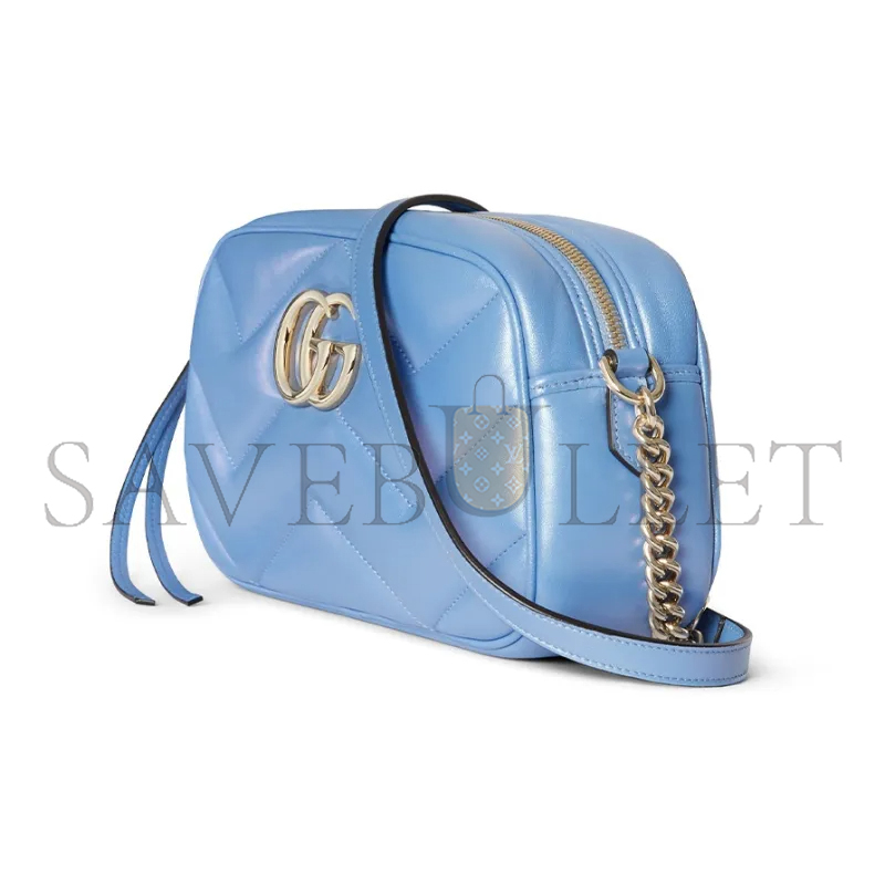 GUCCI GG MARMONT SMALL CAMERA BAG 447632 (24*13*7cm)
